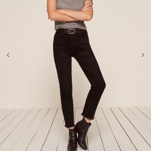Reformation Black Skinny Jeans